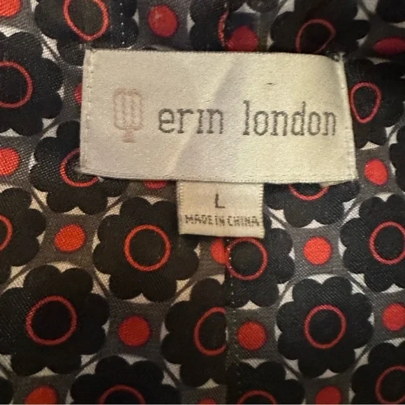 Vintage Erin London Plaid Tweed Blazer - Size Large - Picture 5 of 6